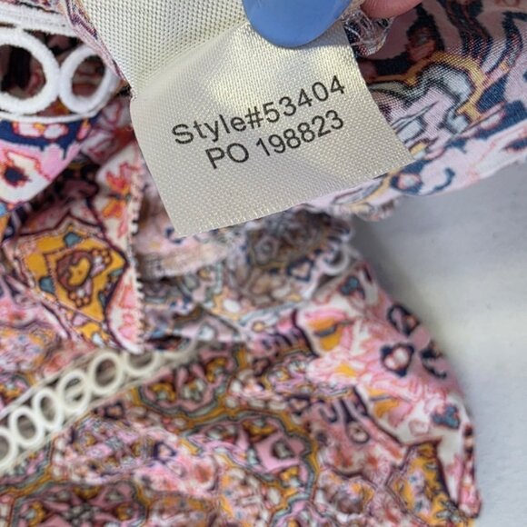 Seafolly Aztec Print Boho Top - Picture 3 of 3